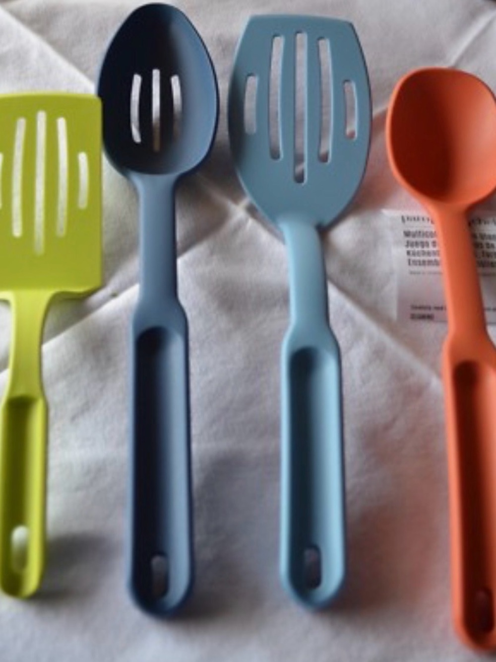 Pampered Chef MULTI-COLOR 4pc UTENSIL Set
